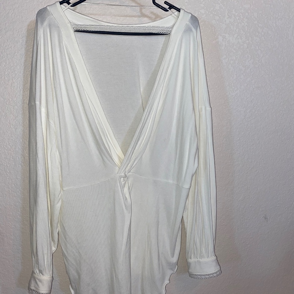 Free People white blouse